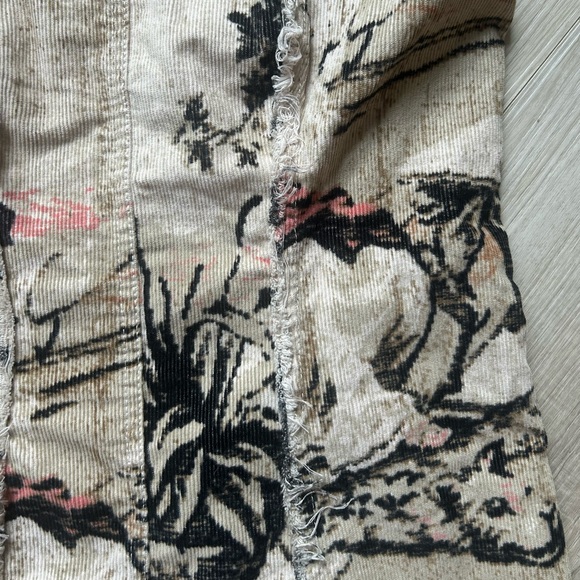 Urban Outfitters Uncut Corduroy Square Neck Mini Dress - Picture 4 of 9